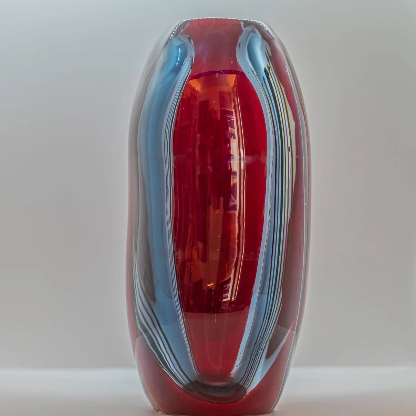 Vaso scultura Fuoco