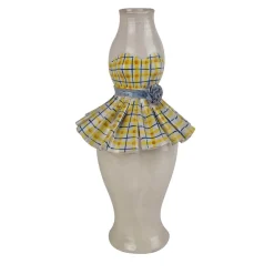 Vaso scultura Manichino da sarta in ceramica