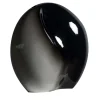 Vaso scultura Seme in bianco e nero