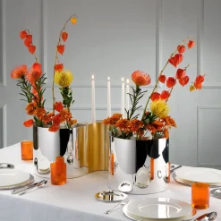 Vaso semicircolare-Candelabro Collezione Fellini