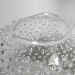 Vaso Sferico in Vetro Rainy Drop