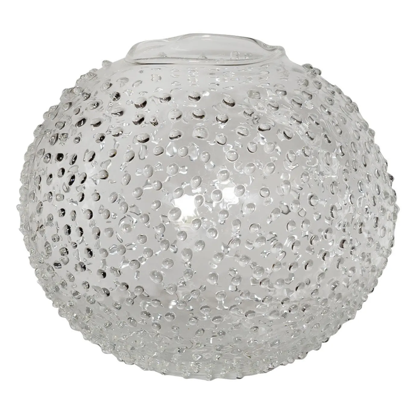 Vaso Sferico in Vetro Rainy Drop