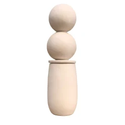 Vaso S. 13 in ceramica bianca opaca