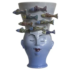 Vaso Testa Pesci