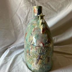 Vaso Texture Iridescente in Ceramica della Collezione Micromondo