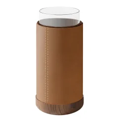 Vaso Toiles De Noyer Alto Cognac di Sonja Maraite