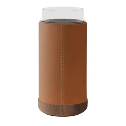 Vaso Toiles De Noyer Alto Cognac di Sonja Maraite