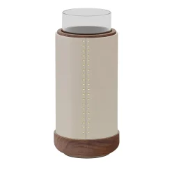 Vaso Toiles De Noyer Basso Crema di Sonja Maraite