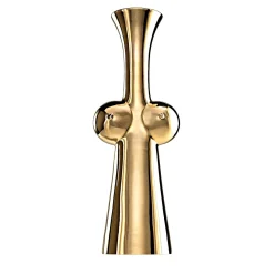 Vaso Venere smalto oro di Ambrogio Pozzi