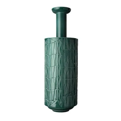 Vaso verde alto di Bethan Laura Wood