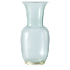 Vaso verde fiume satinato Opalino #1