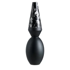 Vaso Vicanino in ceramica nera di Jean-Christophe Clair