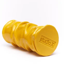 Venere Vaso piccolo plissettato giallo
