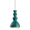 7307/VE/SC Lampada a sospensione Allegra Teal