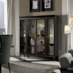 Vetrina a 4 porte