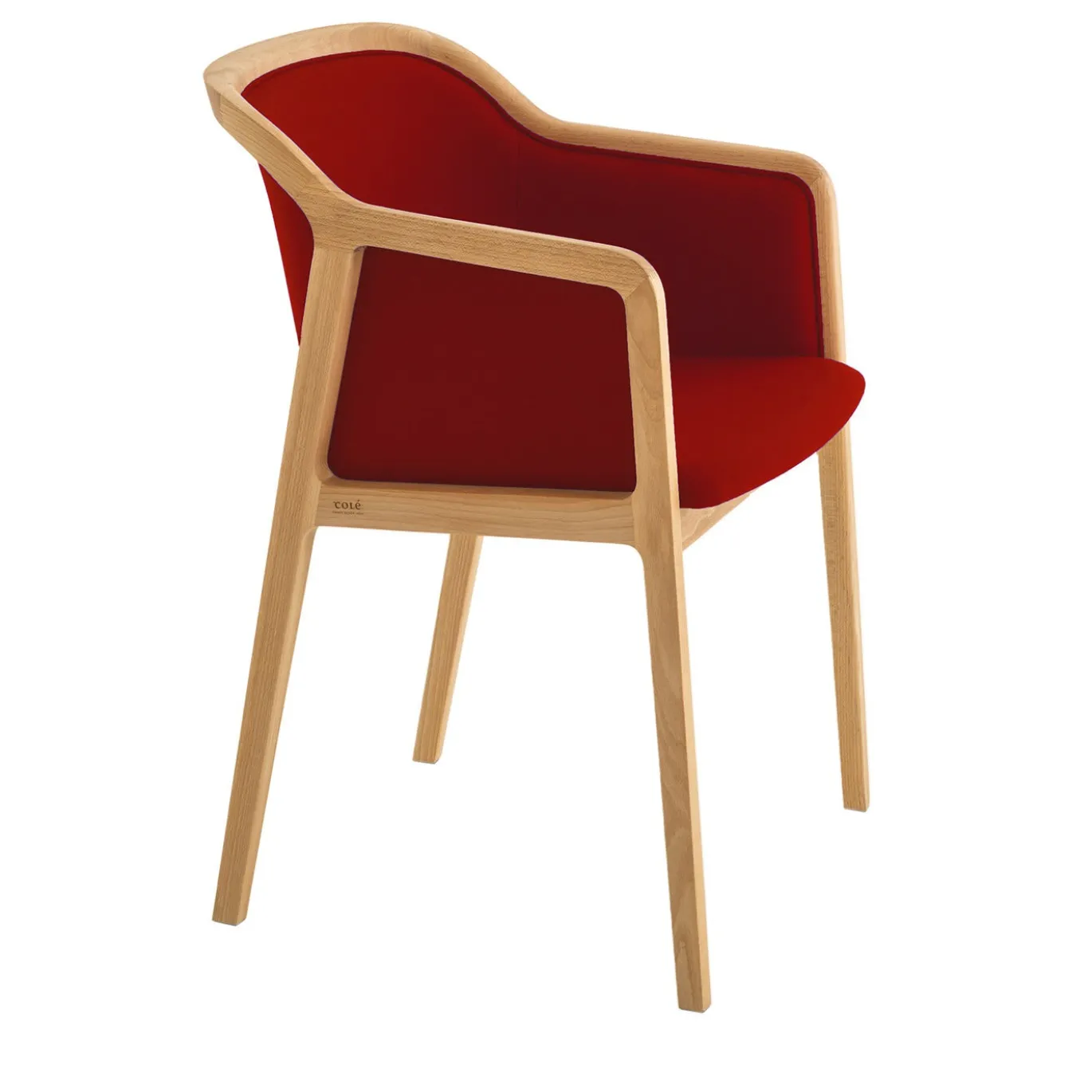 Vienna Topia Poltrona rosso peperoncino