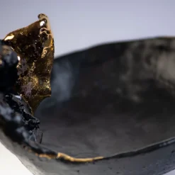Voglia di Luce Ciotola centrotavola nero e oro
