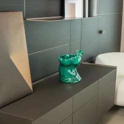 Vorrei Amarti Così Vaso in ceramica Verdigris
