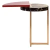 Wing End Table Red