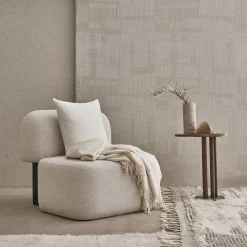 Yemeni Pearl Bouclè Armchair