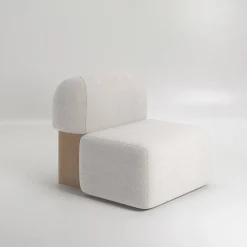 Yemeni Pearl Bouclè Armchair