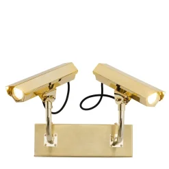 Z642 Lampada a muro a 2 luci simile a una telecamera CCTV