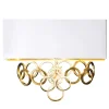 Z475 Lampada da parete ad anello d'oro