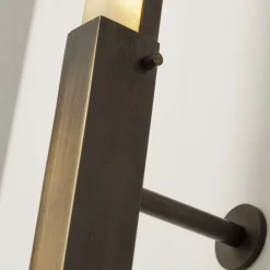 Z640 Lampada da parete in ottone e alabastro