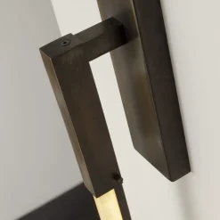Z640 Lampada da parete in ottone e alabastro